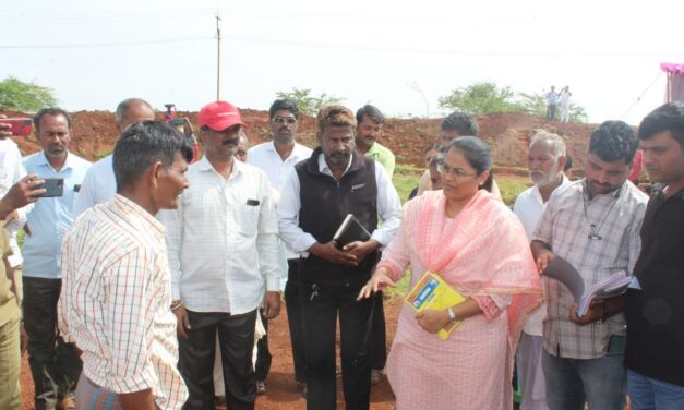 ನರೇಗಾ ಕಾಮಗಾರಿ ವೀಕ್ಷಿಸಿದ ಜಿಪಂ ಸಿಇಒ ಡಾ. ಸುಶೀಲಾ ಬಿ