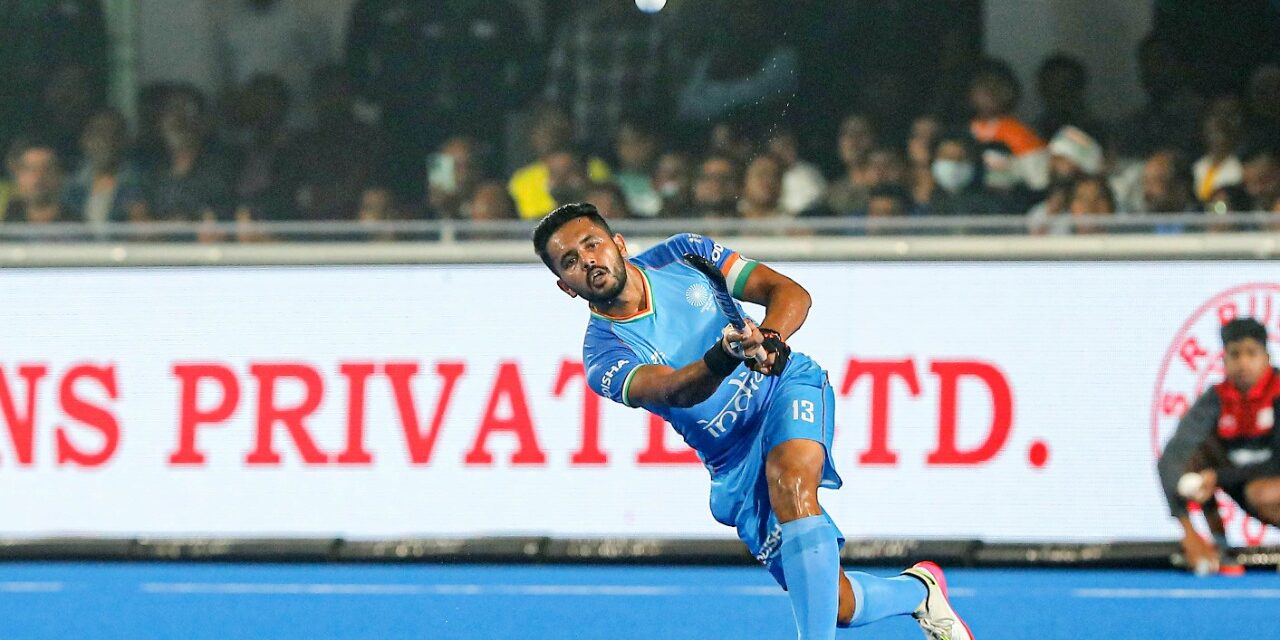 ಹಾಕಿ ವಿಶ್ವಕಪ್: ವೆಲ್ಸ್ ವಿರುದ್ಧ ಗೆಲುವು ಸಾಧಿಸಿದ ಭಾರತ