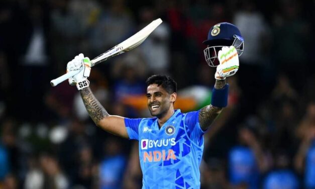 ಟಿ-20 ಕ್ರಿಕೆಟ್ ನಲ್ಲಿ‌ ಅಪರೂಪದ ದಾಖಲೆ ಬರೆದ ಸೂರ್ಯ