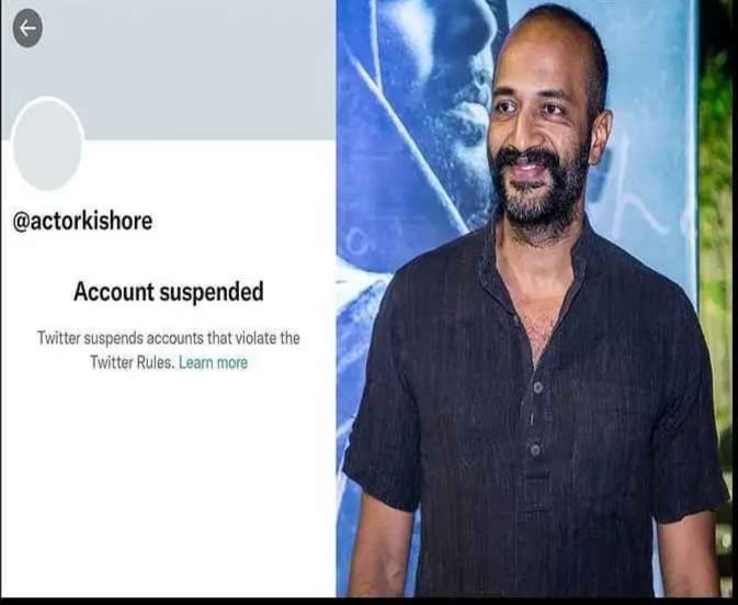 ನಟ ಕಿಶೋರ್ ಟ್ವಿಟರ್ ಖಾತೆ ಬ್ಯಾನ್