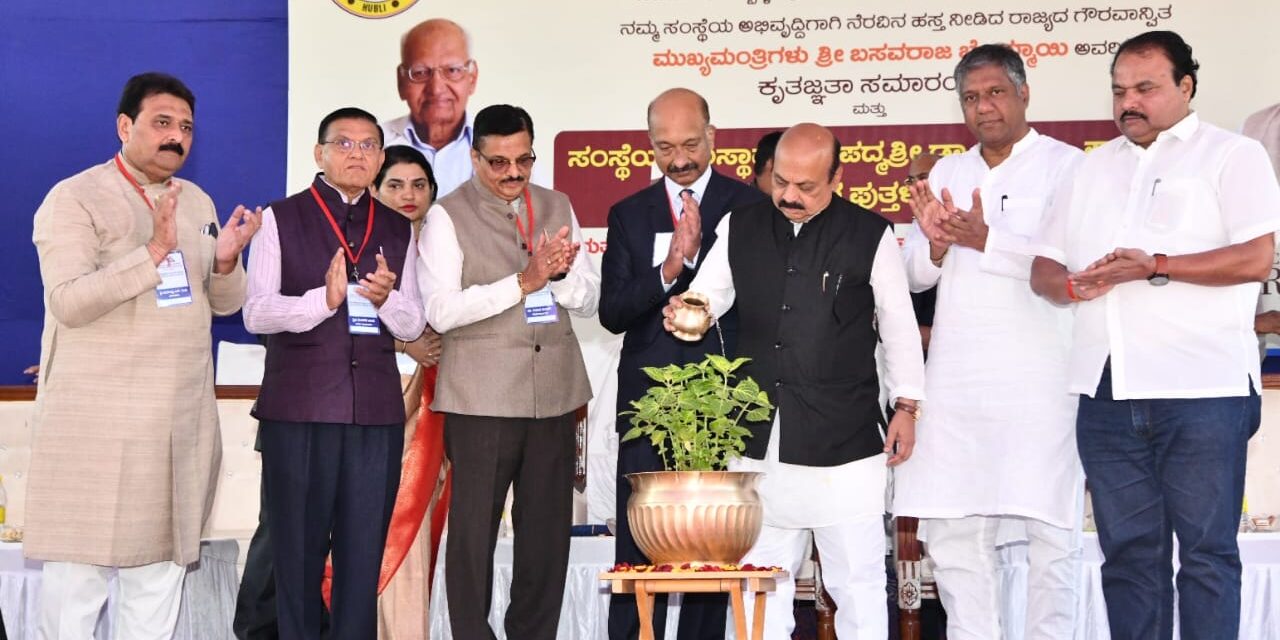 ಹುಬ್ಬಳ್ಳಿ ಕ್ಯಾನ್ಸರ್ ಥೆರಪಿ ಮತ್ತು ಸಂಶೋಧನಾ ಸಂಸ್ಥೆಗೆ ಸಿ.ಎಸ್.ಆರ್ ಮೂಲಕ 5 ಕೋಟಿ ರೂ.; ಸಿಎಂ ಬೊಮ್ಮಾಯಿ