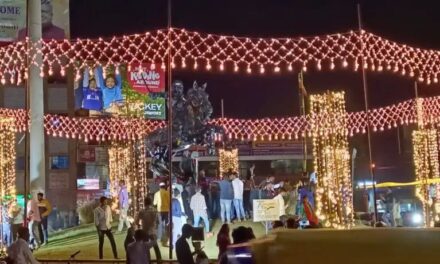 ಹುಬ್ಬಳ್ಳಿಯಲ್ಲಿ ಯುವ ಜನೋತ್ಸವ: ಸೆಲ್ಪಿ ಸ್ಪಾಟ್ ಆದ ಚೆನ್ನಮ್ಮ ವೃತ