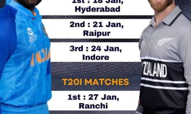 ಕಿವೀಸ್ ವಿರುದ್ಧದ ಸರಣಿಗೆ ಹೈದರಾಬಾದ್ ಗೆ ತೆರಳಿದ ಭಾರತ ಕ್ರಿಕೆಟ್ ತಂಡ