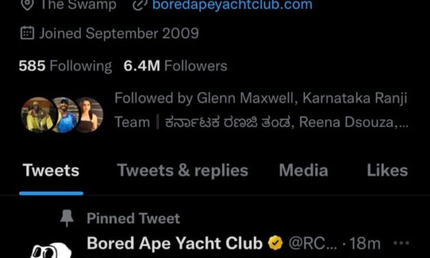 RCB ಟ್ವಿಟರ್ ಖಾತೆ ಹ್ಯಾಕ್