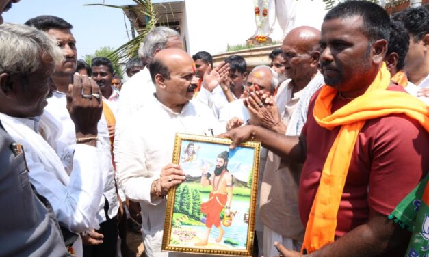 ಬರ ಪರಿಹಾರ ನೀಡಲು ಕೇಂದ್ರ ಸರ್ಕಾರವೇ ರಾಜ್ಯ ಸರ್ಕಾರದ ಸಹಾಯಕ್ಕೆ ಬರಬೇಕಾಯಿತು: ಬಸವರಾಜ ಬೊಮ್ಮಾಯಿ