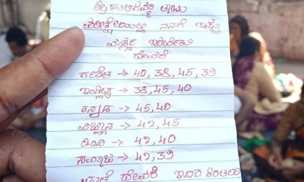 ಹುಲಿಗೆಮ್ಮನ ಹುಂಡಿಯಲ್ಲಿ ವಿದ್ಯಾರ್ಥಿಗಳ ಮುಗ್ಧ ಹರಕೆಗಳು