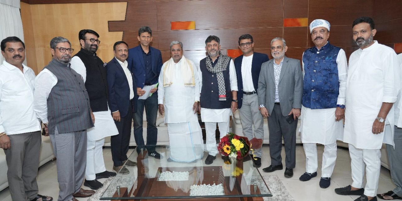 ಹೊಸ ಇನ್ನಿಂಗ್ಸ್ ಆರಂಭ: ಸಿಎಂ ಭೇಟಿ ಮಾಡಿದ ಕೆಎಸ್‌ಸಿಎ ಅಧ್ಯಕ್ಷ ವೆಂಕಟೇಶ್ ಪ್ರಸಾದ್