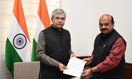 ಗದಗ-ಯಲವಿಗಿ ರೈಲ್ವೆ ಯೋಜನೆ ಶೀಘ್ರ ಆರಂಭಿಸಿ: ಕೇಂದ್ರ ಸಚಿವರಿಗೆ ಸಂಸದ ಬಸವರಾಜ ಬೊಮ್ಮಾಯಿ ಮನವಿ